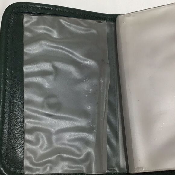 Coach Green Vintage Billfold Wallet Photo Album Unisex - Picture 10 of 11